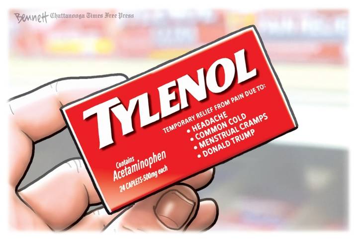 Cartoon: Temporary relief