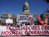 Tras el veto de Milei, trabajadores del Hospital Garrahan anunciaron un paro para este viernes