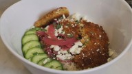 Hot Honey Panko Chicken Bowls