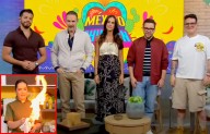 Chef causa pánico en programa en vivo de Sale el sol tras un flamazo
