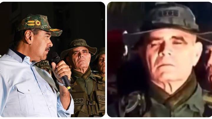 Preocupación por los extraños gestos de Vladimir Padrino en pleno discurso de Nicolás Maduro