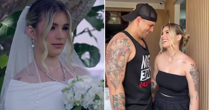 Claudia Artiles se viste de novia y desata rumores de boda con Ultrack