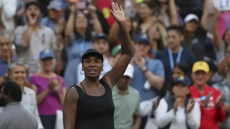 Venus Williams se despide del US Open 2025 con ovación en dobles