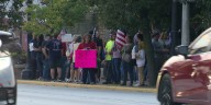 Dozens pay tribute to Charlie Kirk at vigil in LaPorte