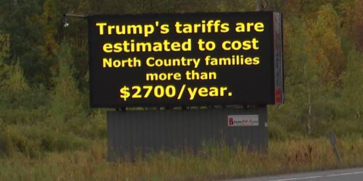 Billboard messages reflect concerns of some in St. Lawrence Co.