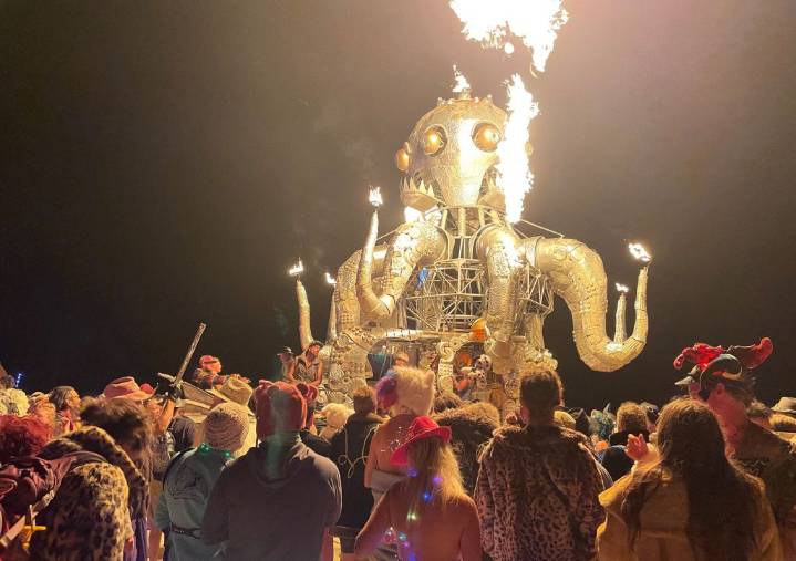 Bloody body found at Burning Man investigated as homicide