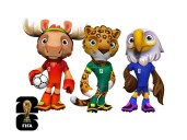 Las Mascotas Oficiales que darán vida a la primera Copa Mundial de la FIFA™ coorganizada por tres países (+Video)