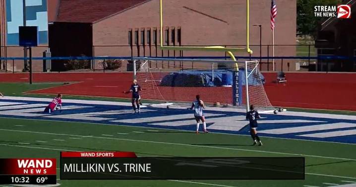 Millikin women's soccer drops home match against Trine