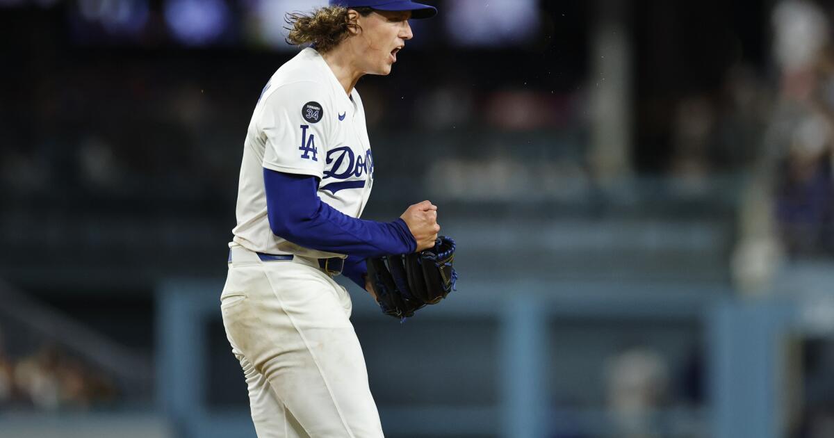 Commentary: Can starting pitching carry the Dodgers in October? Dave Roberts may not have a choice