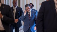 Republicans unveil a bill to fund the government through Nov. 21. Democrats call it partisan