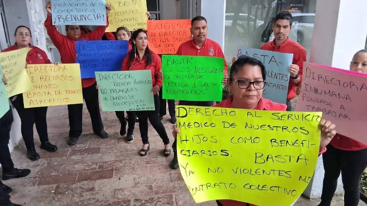 Sindicalizados del Ayuntamiento protestan contra la directora de Recursos Humanos