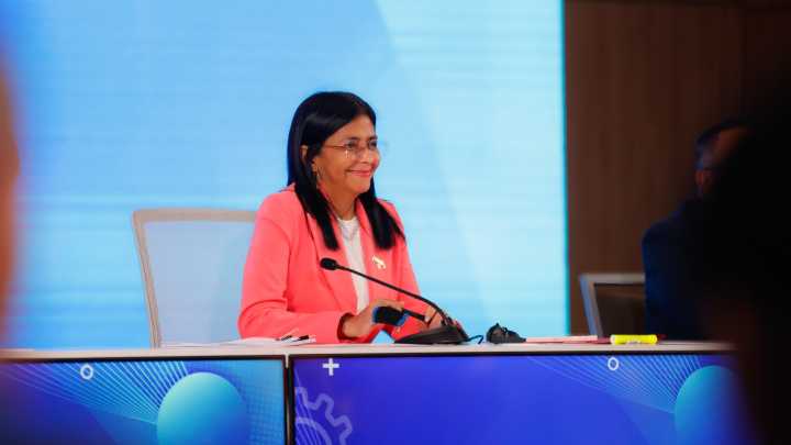Delcy Rodríguez aseguró que la lucha contra el narcotráfico en Venezuela se ha consolidado