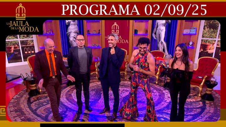 LA JAULA DE LA MODA - Programa del 02/09/25 ROSINA BELTRÁN Y GABO USANDIVARAS