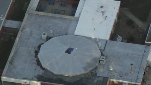 Teen in hospital after falling through skylight, into cafeteria at Franklinton Elementary