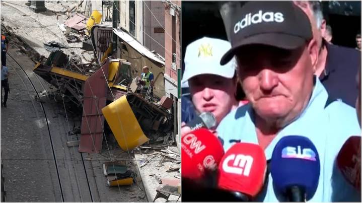 “Podríamos haber muerto todos”: el relato de un sobreviviente del descarrilamiento del funicular en Lisboa