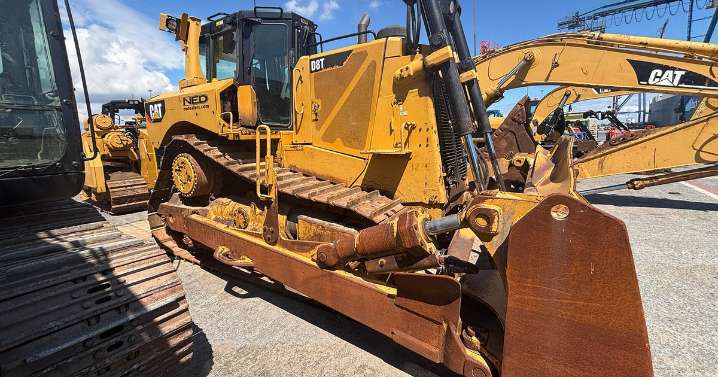 Bulldozer stolen in Maryland and destined for Ghana intercepted by customs agents