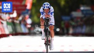 Jay Vine finishes second in shortened Vuelta a España time trial by less than a second