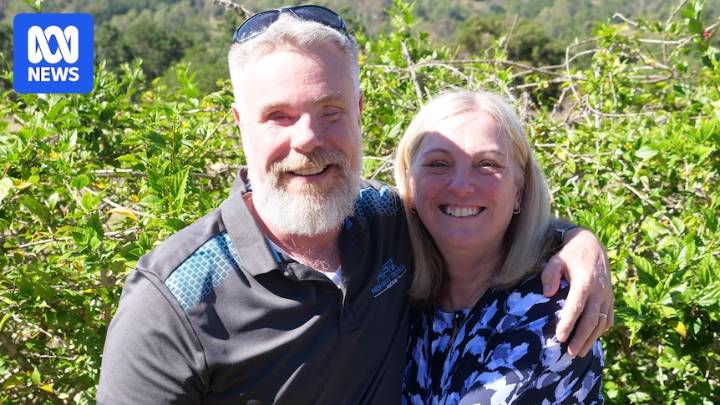 Near-blinded police officer reunites with those who saved him after rural motorcycle crash