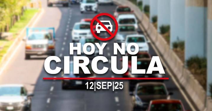 No pegues el grito por la multa: Hoy No Circula para el viernes 12 de septiembre en CDMX y Edomex