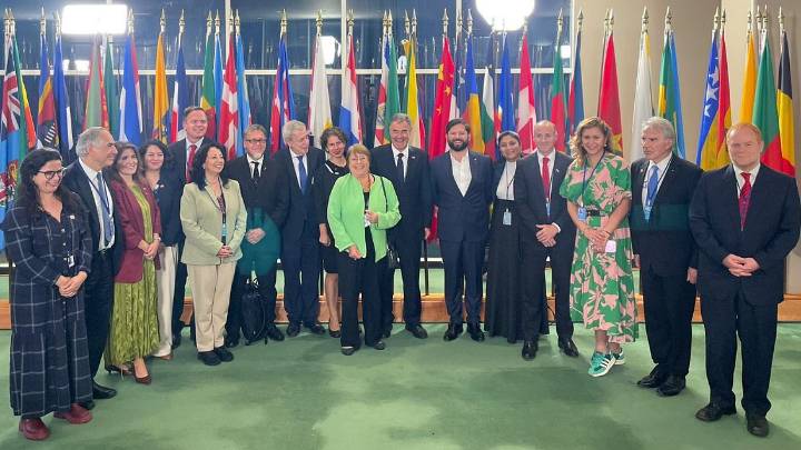 Bachelet dijo que su candidatura a encabezar la ONU "no es un proyecto personal"