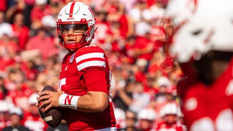 Nebraska QB Dylan Raiola channels Patrick Mahomes with end