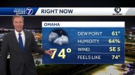 Mild tonight around the Omaha area