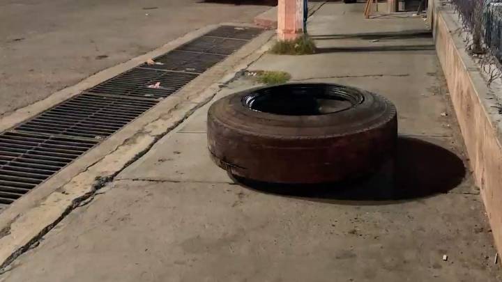 “Arrolla” neumático de ruta urbana a mujer en la colonia 26 de marzo