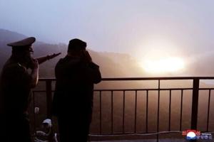 North Korea’s Kim oversees ICBM engine test: state media