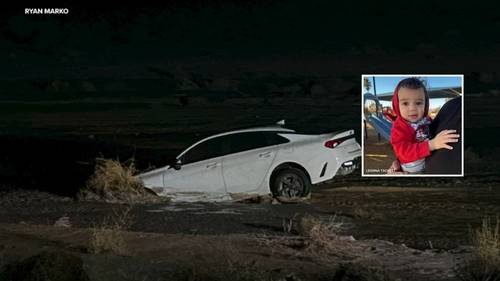 Hallan muerto a niño de 2 años tras ser arrastrado por inundaciones en Barstow, dicen autoridades