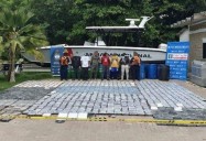 Armada incautó más de 1.6 toneladas de clorhidrato de cocaína: tres capturados