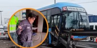 Cobrador sin licencia provocó trágico accidente en la Vía de Evitamiento: esta fue su manifestación ante la Policía