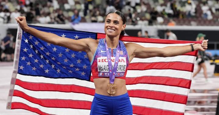 Sydney McLaughlin-Levrone wins 400-meter gold at worlds