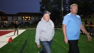 Bill Belichick attends South Shore high school football game