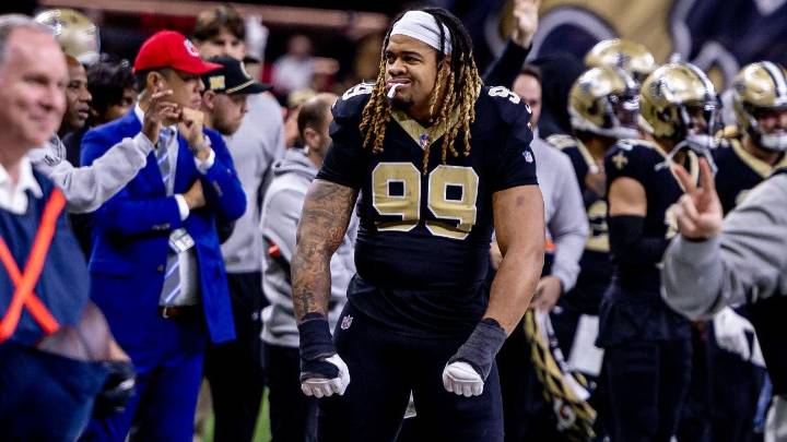 Saints DE Chase Young missing 3rd straight game to start 2025