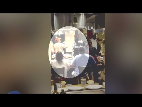 Brawl breaks out at a Benihana in LA County