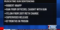 Muscatine man sentenced to prison on gun charges