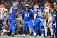 Goff throws 2 TD passes to St. Brown, Lions beat Browns 34