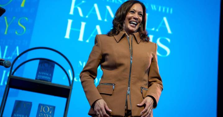 Harris faces protesters, condemns Israel's war in Gaza on first night of book tour