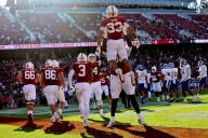 Stanford rallies to beat San Jose State 30-29 on Irvin’s touchdown with 19 seconds left