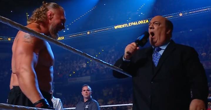 Paul Heyman Introduced Brock Lesnar At WWE Wresltepalooza