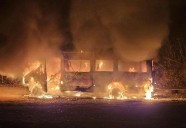 Firefighters called to minibus fire off Sheppey Way after vehicle stolen from Wouldham All Saints Church of England Primary School