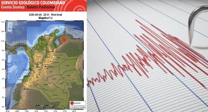 ¡Volvió a temblar! Sismo en Venezuela se sintió con fuerza en Santa Marta El evento sísmico se registró a las 10:51 de la noche