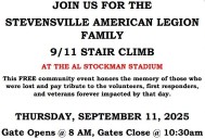 9/11 Stair Climb next Thursday at Lakeshore High School