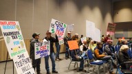 As eviction of Telephone Hill residents nears, protesters ask Juneau Assembly to delay