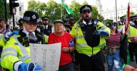 857 detenidos en Londres por apoyar a un colectivo propalestino