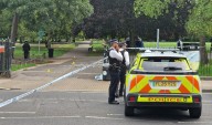 Dogwalker hero bravely confronts gunman firing shots at woman in east London park