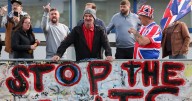 Third weekend of protests outside Falkirk asylum hotel