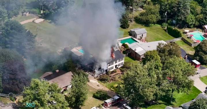 Independence Township house fire sends one to hospital; 3rd house fire in a week