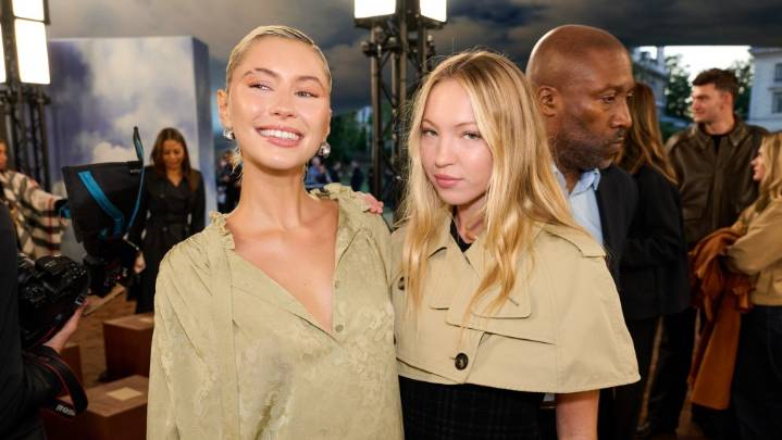 Celebrities Front Row at Burberry Spring 2026 Ready