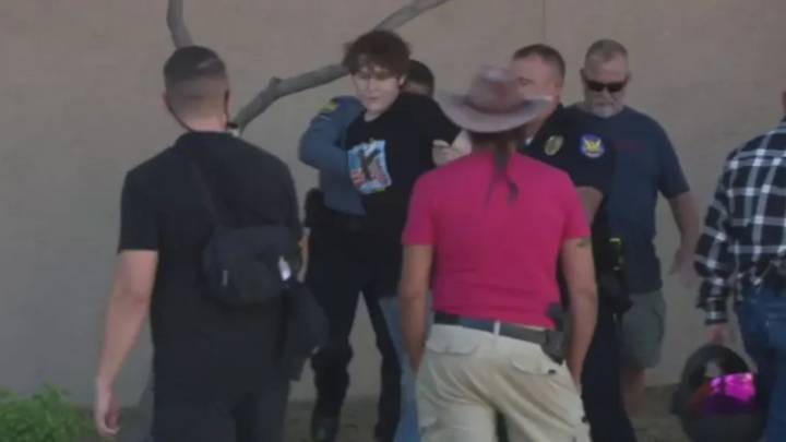 Teenager arrested for sickening act at Charlie Kirk memorial outside Turning Point headquarters in Phoenix